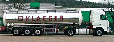 Fahrzeugbeschriftung LKW Klaeser